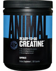 Animal Micronized Creatine Monohydrate Capsules - 300 Caps, 2500mg per Serving for Muscle Growth, Strength, and Endurance