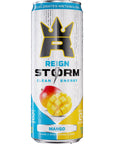 REIGN Storm Mango Fitness  Wellness Energy Drink 12 Fl Oz Pack of 12