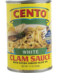 Cento Italian Style White Clam Sauce 15 Ounce Pack of 6