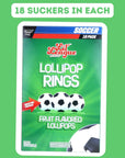 Lil League Lil League Soccer Ball Lollipop Rings Individually Wrapped Candy for Birthday Party Favors End of Season Parties 18 Suckers