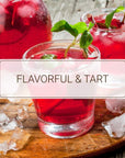 Monin  Cranberry Syrup Tangy and Sweet Berry Flavor Natural Flavors Great for Margaritas Cocktails Hot and Cold Berry Teas Lemonades and Sodas NonGMO GlutenFree 750 ml