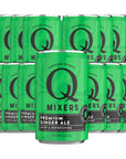 Q Mixers Ginger Ale Soda Premium Cocktail Mixer Made with Real Ingredients 75oz Cans  15 PACK