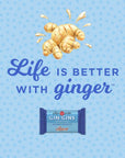 GIN GINS Super Strength Hard Ginger Candy by The Ginger People - Anti-Nausea and Digestion Aid, Individually Wrapped Healthy Candy - Super Strength Ginger Flavor, Large 1 lb Bag (16 oz) - Pack of 1