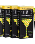 RSVP Skinnies Baja Margarita  Zero Sugar Mixers for Cocktails or Mocktails  No Aspartame Gluten Free  Made from Plants and Natural Ingredients  Margarita Drink Mix 4 boxes24 packets