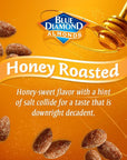 Blue Diamond Almonds Honey Roasted Snack Almonds, Honey Roasted, 1 Pound (Pack of 1)