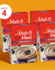 Chocolate MaltOMeal Quick Cooking Hot Breakfast Cereal 28 Ounce Box Pack of 4