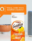 Goldfish Cheddar Crackers Snack Crackers 66 oz bag 6 CT box