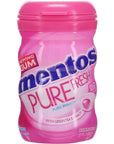 Mentos Pure Fresh Chewing Gum Bubble Fresh Sugar Free 50pcs