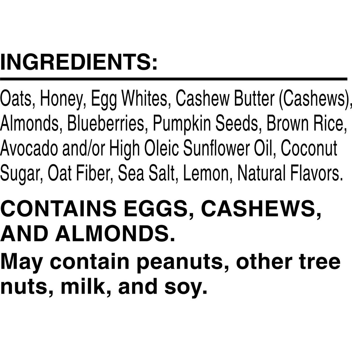 RXBAR Nut Butter and Oat Protein Bars Protein Snacks Snack Bars Blueberry Cashew Butter 232oz Box 12 Bars