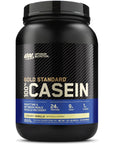 Optimum Nutrition Gold Standard 100% Micellar Casein Protein Powder, Slow Digesting, Helps Keep You Full, Overnight Muscle Recovery, Creamy Vanilla, 2 Pound (Packaging May Vary)