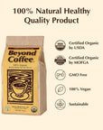 Beyond Coffee  Best Natural Caffeine Free Certified Organic Coffee Alternative  Coffee Substitute Beverage Made of a Healthy Blend of Roasted Chicory Barley and Rye