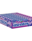 MENTOS Grape Flavor  20 rolls x 375g13ozPer Roll Imported from Canada