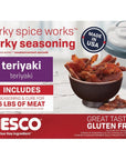 Nesco BJT6 Jerky Spice Works Teriyaki Flavor red 6 Pound Pack of 1