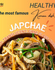 ASSI Japchae Sweet Potato Noodles 15LB 680 g With Inspiration Industry Coffee Spoon 2 PACKS