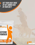 BULKSUPPLEMENTS.COM Glycine Powder - L-Glycine Powder, Glycine Supplements, Glycine 3000mg - Glycine Amino Acid, Pure & Gluten Free - 3000mg per Serving, 250g (8.8 oz)