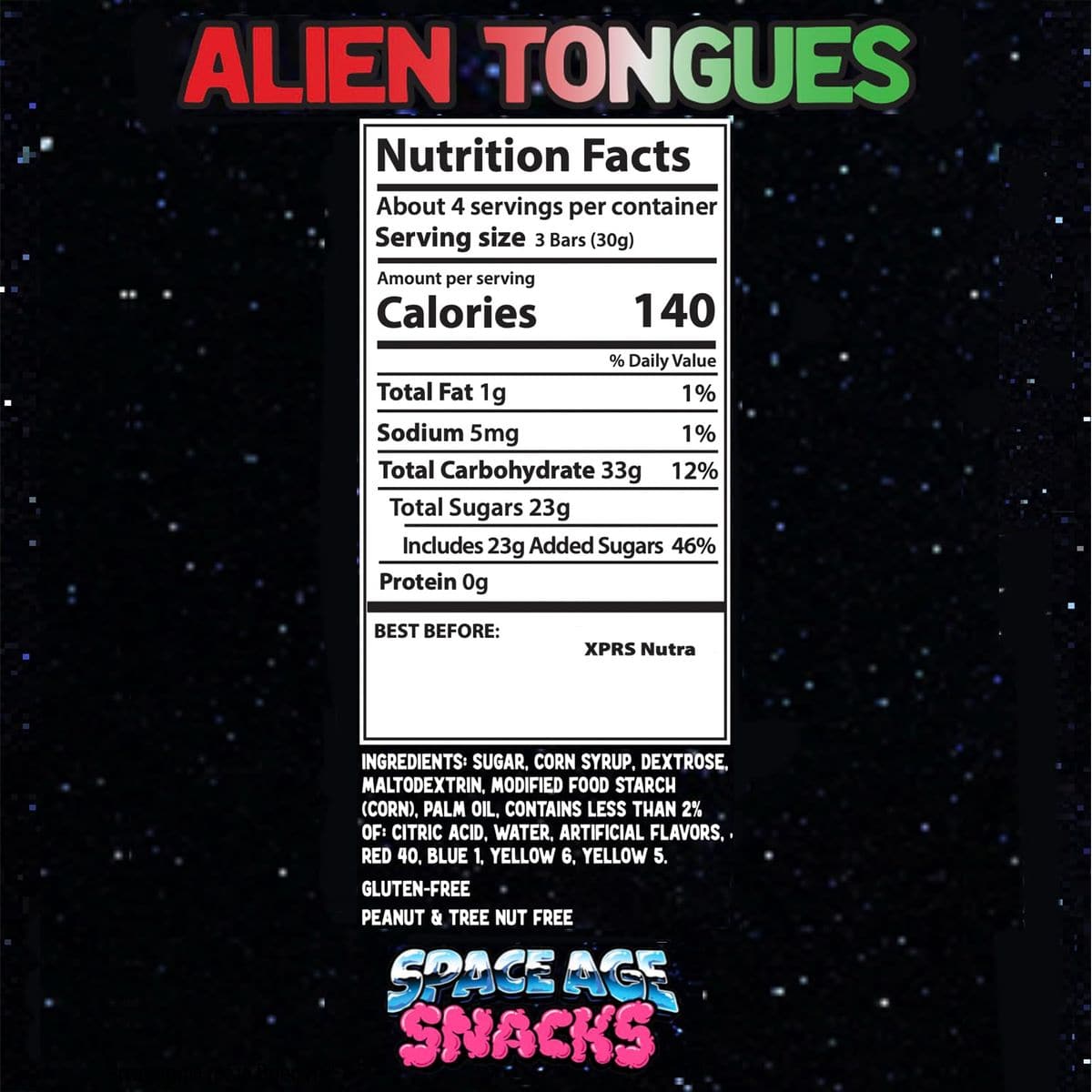 Premium Freeze Dried Alien Tongues Candy  Crunchy Freeze Dried Candy Shipped in Box for Extra Protection  Freeze Dry Candy Dry Freeze Candy for All Ages 4 Ounce