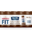 Darigold FIT High Protein Milk 2 Percent Low Fat Milk  Lactose Free Ultra Pasteurized Milk 2 Percent 14g Protein 40 Less Sugar  8oz 18 Pack Chocolate Milk