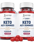 Justified Laboratories (2 Pack) 1st Choice Keto ACV Gummies 1000MG