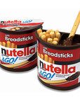 Snacks on the Go Nu tella  Go Hazelnut and Cocoa Spread with Breadsticks Snack Cups  Kids Healthy Snacks  Hazelnut Spread  Pretzel Sticks  18oz Pack of 8  Every Order is Elegantly Packaged in a Signature BETRULIGHT Branded Box