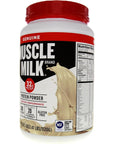 Muscle Milk Genuine Protein Powder, Cookies 'N Creme, 32 grams Protein, 2.47 Pound