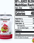 Honest Juice Boxes for Kids Organic Juice  Juice Pouches of Strawberry Peachy Keen Apple Juice Berry Lemonade Grape  Fruit Punch has No Added Sugar and Tasty Juice Drink for Adult and Kids  675 Fl oz Pouches BETRULIGHT Variety Pack of 8 Fruit Punch