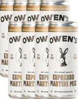 Owens Craft Mixers  Espresso Martini 8 Pack  Handcrafted in the USA with Premium Ingredients  Vegan  GlutenFree Soda Mocktail and Cocktail Mixer