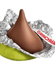 Sweetzo Individually Wrapped Grinch Chocolate Kisses - Pack of 2