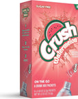 Crush Watermelon Powder Drink Mix  Sugar Free  Delicious Makes 72 flavored water beverages