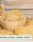 Crystallized Ginger Slices by Its Delish 5 Lbs Bulk  Candied Dried Ginger Fruit Chews Natural Candy Ginger Root with Sugar Crystals Unsulphured No Color Added  Healthy Snack Vegan Kosher