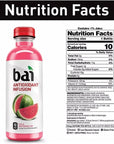 Bai Drinks - Flavored Water Assortment - BETRULIGHT Value Pack of 5 (Hillside Variety)