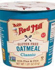 Bobs Red Mill Oatmeal Cup Classicwith Flax/Chia (Single)