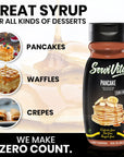 Sugar Free Pancake Syrup Zero Calories and Fat Free 106 FL OZ  No Sugar Pancake Syrup Dessert Topping GlutenFree NonGMO Vegan and Keto Friendly  ServiVita