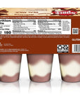 Super Snack Pack Chocolate Vanilla Pudding Cups 6 Count 8 Pack