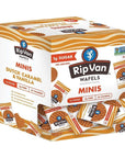 Rip Van Wafels Dutch Caramel & Vanilla Mini Stroopwafels - 32 Pack