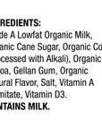 Horizon Milk Organic Chocolate 1 8 Fl Oz