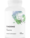 Thorne Theanine - 200mg of L-Theanine - Support a Healthy Stress Response, Relaxation, and Focus - Increases Brain Alpha-Wave Production - 90 Capsules