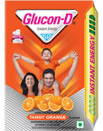 GluconD  Orange Flavoured Glucose Based Beverage Mix  200G