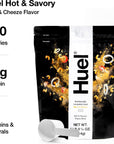 Huel Hot  Savory Mac Cheeze Meal Replacement with 25g Protein 6g Fiber 27 Vitamins  Minerals