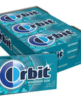 ORBIT Wintermint Sugar Free Chewing Gum, 12 Packs of 14-Pieces (168 Total Pieces)