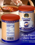 Onion Soup Mix and Seasoning Mix  No MSG Gluten Free All Natural  Kosher  14 Oz Single