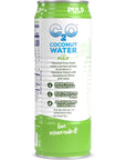 C2O Pure Coconut Water with Pulp  Plant Based  NonGMO  No Added Sugar  Essential Electrolytes  175 FL OZ Pack of 12