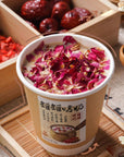 Rose Milk Tea Pack 529oz Milk Tea Material Pack Flower Tea Soaked in Water Beverage Milk Tea 150gbox