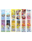 Milk Magic Milk Flavoring Straws 8Pack Bundle 32 count Chocolate Banana Banana Strawberry Banana Unicorn Kisses Cotton Candy Birthday Cake Strawberry and Chocolate Cereal Straws