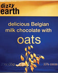 Dizzy Earth Milk Chocolate Bar with Oats Seeds - 35 Gm