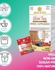 Hyleys Slim Tea 5 Flavor Assortment  Weight Loss Herbal Supplement Cleanse and Detox  25 Tea Bags 1 Pack