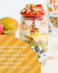 Manitoba Harvest Hemp Yeah Granola with 10 g of Protein 35 g Omegas 3 g of Fiber and less than 10 g Sugar Per Serving Organic NonGMO Honey  Oats 10 Oz Packaging May Vary