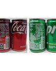 BARE IDEAS Mini Soda Drinks Variety Pack 75 oz Pack of 18  6 Flavors Drinks in Bulk  Assortment of Coke Pepsi Sprite Fanta Canada Dry Ginger Ale Cherry Coke  Kit of Soda Soft Drinks