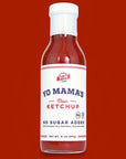 Keto Classic Ketchup by Yo Mama's Foods - Pack of (2) - No Sugar Added, Low Carb, Vegan, Gluten Free, Paleo Friendly, and Made with Whole Non-GMO Tomatoes!