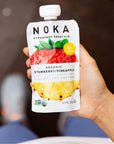 NOKA Organic Strawberry Pineapple Superfood Smoothie 422 OZ