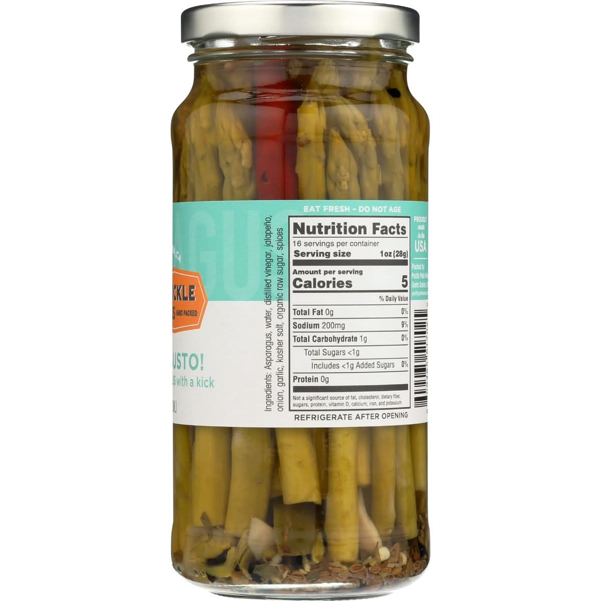 PACIFIC PICKLE WORKS Asparagusto Spicy Pickled Asparagus 16 FZ